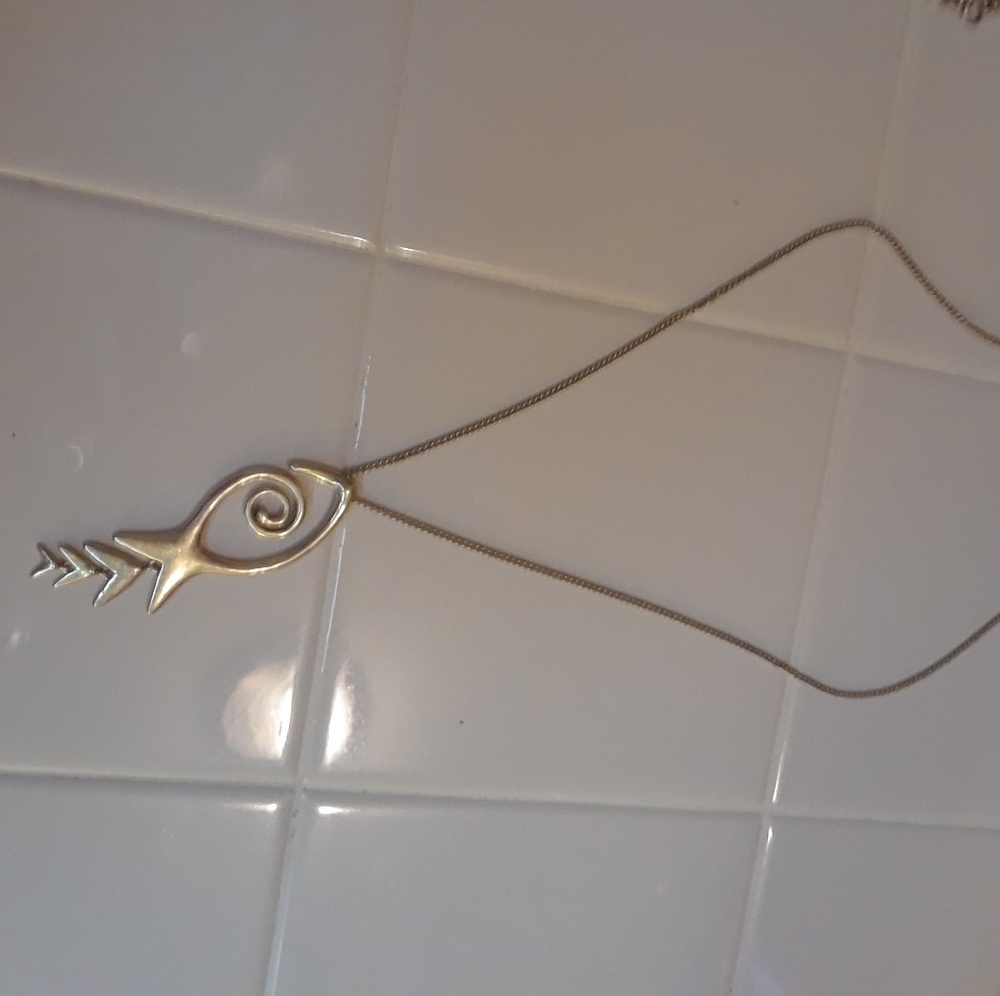 Lucky Brand Fish Necklace